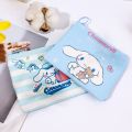 Sanrio Kuromi Kawaii Mini Portable Zipper Pouch Cartoon Anime PU My Melody Cute Wallet Bag Earphone Purses. 