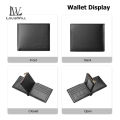 LouisWill PU Leather Fashion Wallets for Men. 