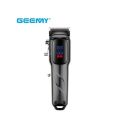 Geemy GM-8051 Professional Hair & Beard Clipper with Digital Display | Rechargeable USB Trimmer | Stainless Steel Blade | Cordless Hair Cutting Machine. 