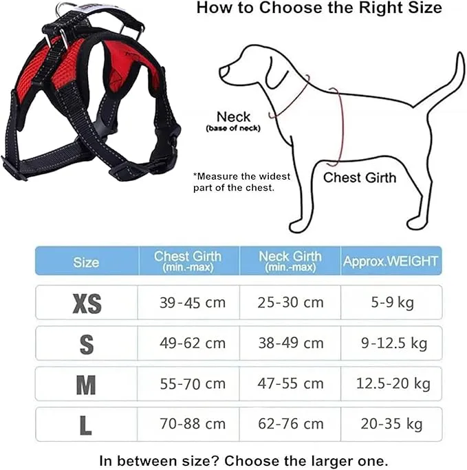 Dog%20Harness%20Pet%20Leash%20Lead%20Set%20for%20Small%20Medium%20Large%20Dogs,%20Adjustable%20Reflective%20No-Pull%20Padded%20Puppy%20Dog%20Harness%20Collar%20Chest%20Vest%20with%20Handle%20Training%20Walking%20Leash,%20Saddle%20Style%20Mesh%20Dog%20Harness%20Comfortable%20Harness%20for%20Small%20to%20Large%20Dogs%20-%20Image%209