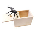 Oufeiton Spider in A Box Prank Scary Spider Prank Box Funny Halloween Trick for Party Gag Gift Buyer's Favorite Scary Spider Jump Scare Prank. 