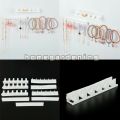 9pcs/set Adhesive Paste Wall Hanger Storage Jewelry Display Jewelry Hooks Holder Storage Organizer Earring Ring Necklace Hanger. 