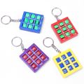 OX Chess Key Chain Cute Game Children Educational Toy Pendant Keychains Student Puzzle Decompression Keyring. 
