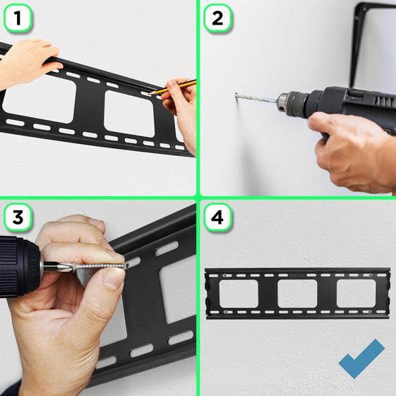 TV%20Bracket%20Medium%20Strong%2026"%20-%2055"%20LED%20LCD%20Plasma%20Wall%20Mount%2030kg(60lbs)%20For%20Home%20Office%20Workshop%20Any%20Place%20Mount%20-%20Image%205