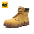 【ETOP】Caterpillar Thick Cattle Leather Crystal Sole High-end Classic Yellow Boots. 