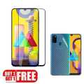 Samsung A10 A11 A10s A20 A30 A21s A2 J2 Core A50 A51 J6 J7 Plus MTB Full Glue Tempered and Carban Fiber Back Sticker. 