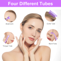 1Pcs High Frequency Facial Argon Ear Shap Electrode Nozzle Attachment Tubes Face Massager Purple Light Face Skin Care Violet. 