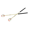 Marimba Mallet White Marimba Drum Hammer Circle White Percussion Instrument Accessories. 