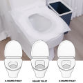 10/30/50Pcs/Pack Disposable Toilet Seat Cover Paper Waterproof Travel Safety Travel Toilet Seat Pad Bath. 