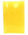 Mbm Plastic Clip File - Yellow. 