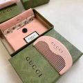 Same Style as LuhanGHome Comb Pink Peach Wooden Comb Mini Wooden Comb Makeup Portable Small Comb Li Jiaqi Recommended. 