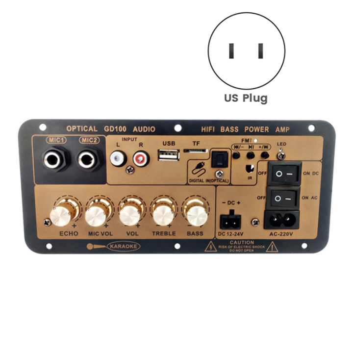 GD100%20Bluetooth%20Amplifier%20Board%20with%20Optical%20Audio%20Input%20HiFi%20Karaoke%20Amplifier%20Home/Car%20Amplifier%20Board%20(US%20Plug)%20-%20Image%204