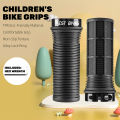WEST BIKING Children's Bicycle Rubber Grip Alloy Lock Anti Slip Rubber Bicycle Grip Double Aluminum Lock Bicycle Grip. 