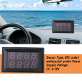 Dual Red LED Digital Display Thermometer Waterproof Temperature Sensor 0.56 Inch. 