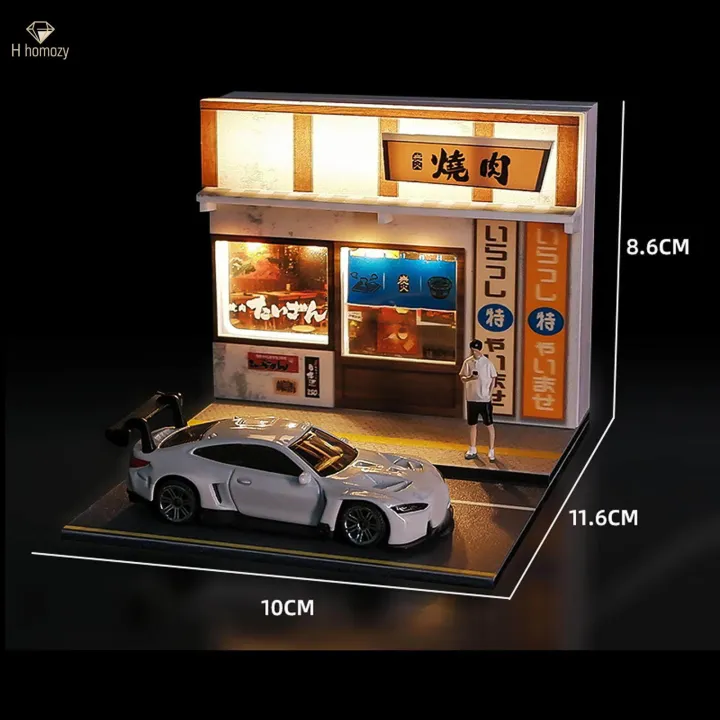1/64%20Scenery%20Diorama%20Parking%20Lot%20Models%20Scenery%20Model%20Car%20Display%20-%20Image%209