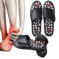Foot massager slipper Massage Slippers with 41 Acupressure Points for Men and Women, Reflexology Slippers Acupuncture Point Stimulation Slippers Promote Blood Circulation. 