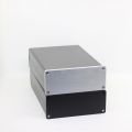 Power Amplifier Chassis W172 H70 D261 Anodized Aluminum Case Tapping Amp Dac Diy Oem Hole Preamp Amplify Housing. 
