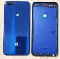 Vorix Huawei Y7 Prime 2018 Complete Back Door Rear Housing Case Body Casing Replacement With Buttons and sides For Huawei Y7 Prime 2018 - Blue. 