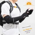 1~10PCS Sunscreen Gloves Men's Arm Guard Sleeves Summer Ice Silk Sleeves Driving Riding Non-slip Fishing Ice Sleeves Half-finger. 