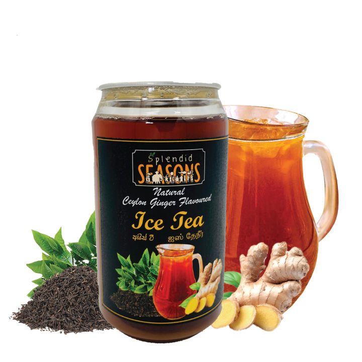 Natural Ceylon Ginger Flavoured Ice Tea - 330ml