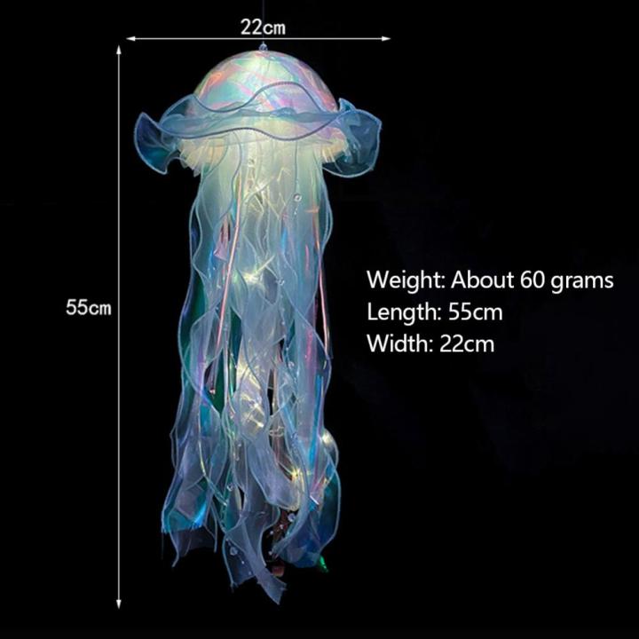 Jellyfish%20Lamp%20Night%20Lights%20Color%20Hanging%20Decoration%20Portable%20Lamp%20Home%20Bedroom%20Decoration%20Lantern%20Built-in%20Battery%20Lamp%20-%20Image%202
