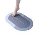 【Fast Delivery 1-4 day】Modern Non Slip Crystal Velvet Bath Mat Quick Dry Super ABSorbent Waterproof Soft Floor Mat Washable Rubber Backing for Bathroom Bathtub Shower. 