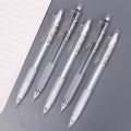 Korean Minimalist 0.5mm 0.7mm Refill Press Mechanical Pencil Transparent Plastic Art Sketching Automatic Pencils Students Drawing Stationery School Office Supplies. 