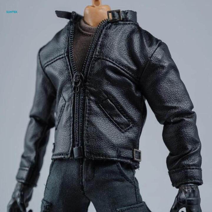 1/12 Trendy Male Jacket Miniature Clothing for 6" Male Figures Doll Model