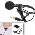 Mini Portable 3.5mm Tie Lapel Lavalier Clip On Microphone For Lectures Teaching And TikTok 120654145 Flash_LK. 