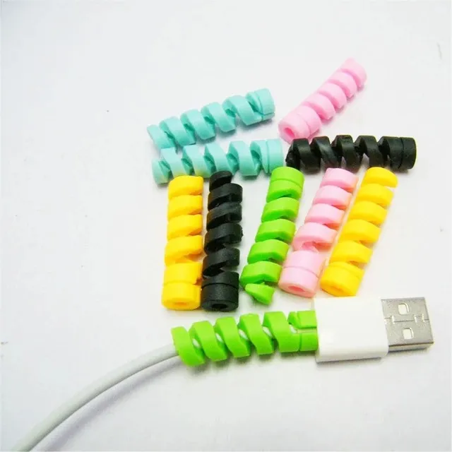 4Pcs%20Spiral%20Cable%20Protector%20Office%20Earphone%20Cable%20Set%20Desk%20Organizer%20Wire%20Data%20Line%20Winder%20Wrap%20Cable%20Accessories%20-%20Image%202