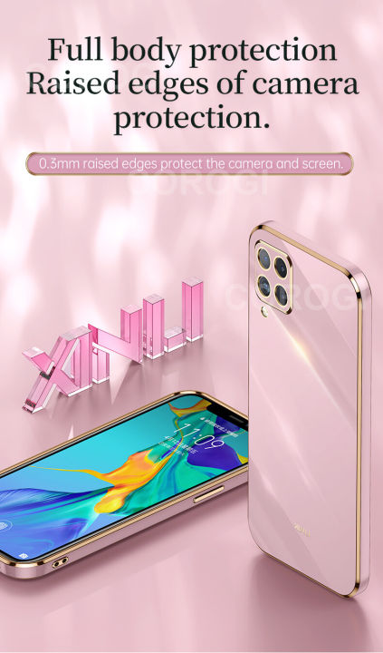 LECOMES%20for%20Samsung%20Galaxy%20A12%20Back%20Cover%20Luxury%206D%20Plating%20Shiny%20Bling%20Case%20Square%20Edge%20Soft%20Silicone%20Mobile%20Phone%20Cases%20Pouch%20-%20Image%205