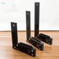 Right Angle Ruler, Carpenter Square, Marking Ruler for Engineer, L Shaped Ruler, Framing Square , Black 250mm. 