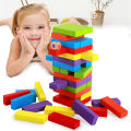 Jenga Stacking Blocks Wooden 54 PCS BIG Educational Building Blocks Jenga Tower Toys Gift. 