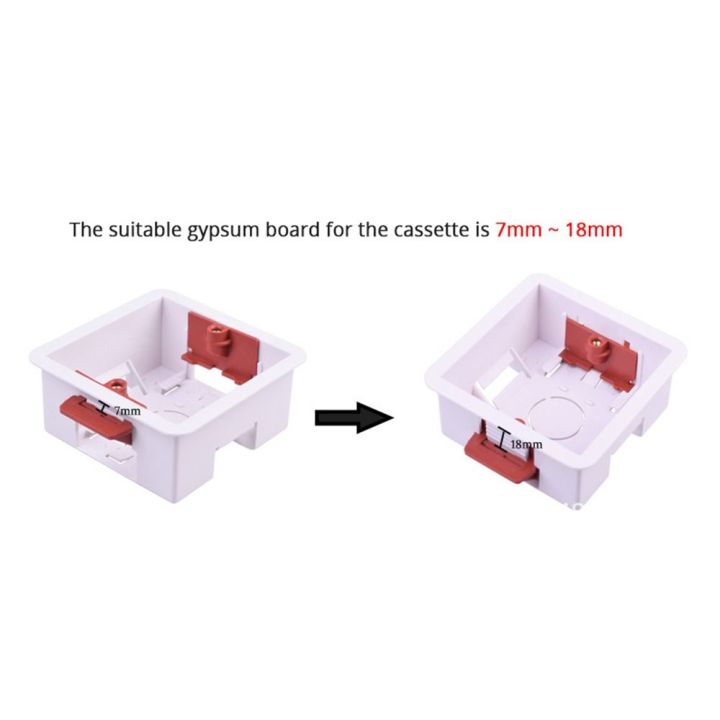 Junction%20Box%20Gypsum%20Board%20Box%20Embedded%20Install%2086%20Type%20Wall%20Socket%20Cassette%2035/46mm%20Depth%20White%20Wall%20Switch%20Box%20Socket%20-%20Image%202