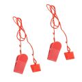 2Pc Treadmill Magnetic Safety Switch Universal Treadmill Emergency Stop Assy. 