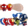 【Innovative design】Disney Spiderman Children's Watches Robot Electronic Watch Student Boy Girl Digital Clock Kids Toys Baby School Birthday Gift. 