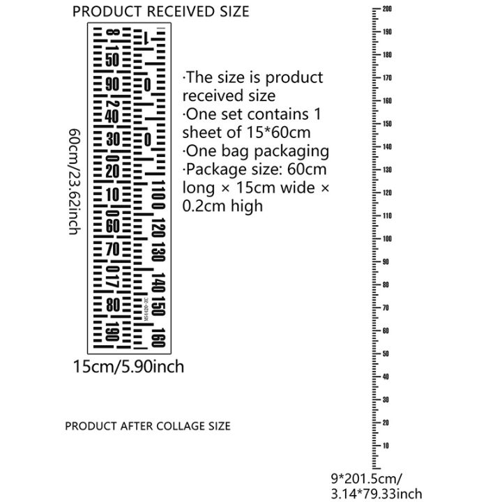 Cartoon%20Height%20Scale%20Wall%20Sticker%20Creative%20Measure%20Height%20Children%20Ruler%20Grow%20Up%20Chart%20Wall%20Self-Adhesive%20Decals%20Room%20Decoration%20-%20Image%206