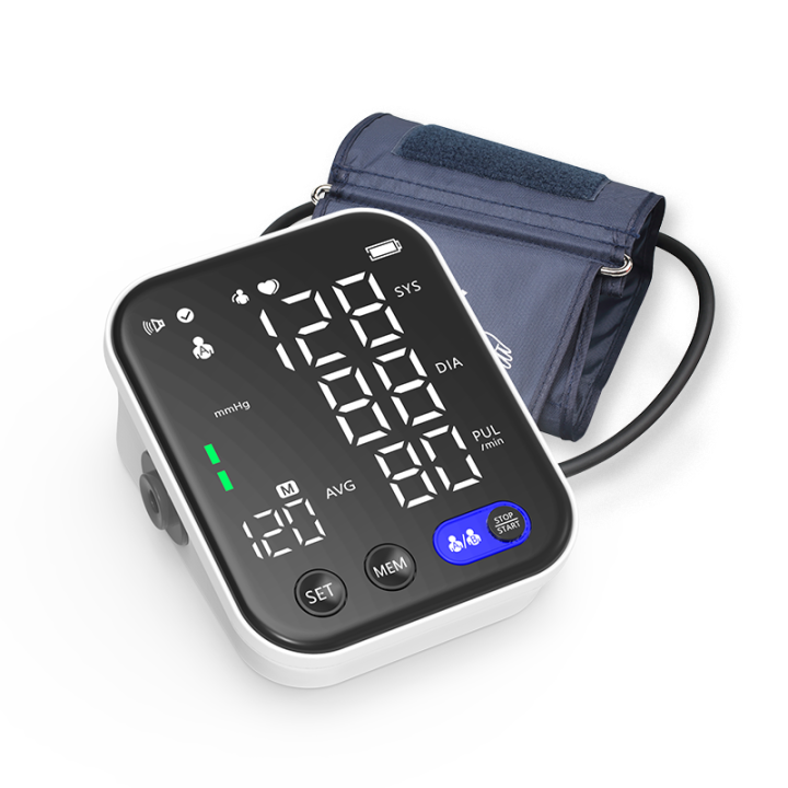 High Accurate Digital Cuff Kit Automatic Upper Arm BP Machine Blood ...