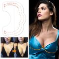 2/10pcs Disposable Chest Pull Tape Clear Self-adhesive Women Strapless Bra Chest Patch Lifting Seamless Invisible Chest Paste. 