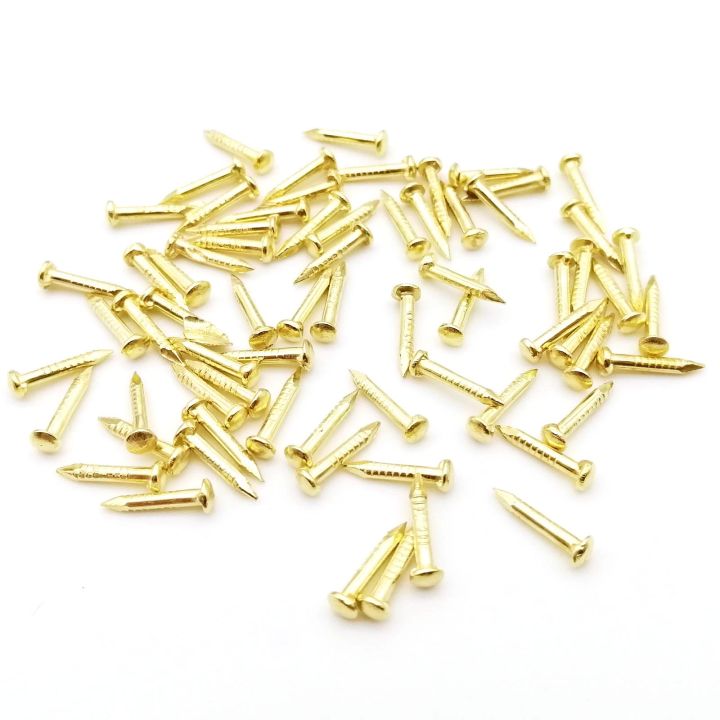 1700pcs/set Small Mini Nail Tack for Jewelry Box Case Dollhouse Hinge DIY Golden Silver Antique Brass Bronze
