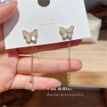 Butterfly Drop Earrings For Women Jewelry Modern Party Wedding Bridal Accessories Dangle Earrings. 