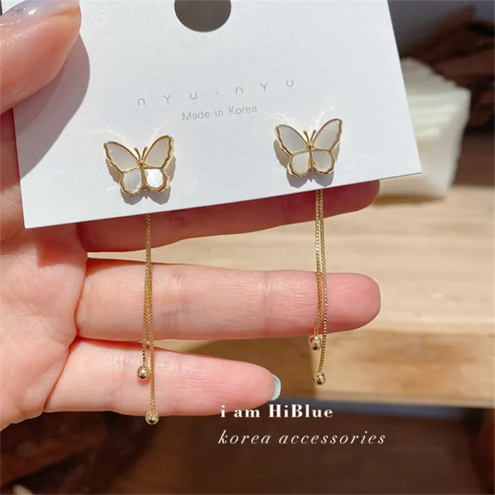 Butterfly%20Drop%20Earrings%20For%20Women%20Jewelry%20Modern%20Party%20Wedding%20Bridal%20Accessories%20Dangle%20Earrings%20-%20Image%203