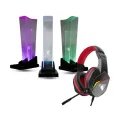 RGB  Luminous Headphone Holder Jedel GM-01 + Jedel GH-269 Gaming Headset With RGB Lights GH112 Without RGB. 
