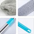 Floor Mop, Gap Dust Cleaner Mop Bending Cleaning Brush Sofa Bed Bottom Gap Clean Brush Dust Removal Cleaning Tools. 