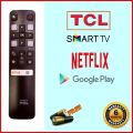 TCL Softlogic Prizm LED Android Smart Tv Remote Controller & Free Batteries. 