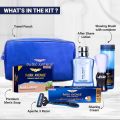 Park Avenue Essential Grooming Collection 7 in-1 Combo Grooming Kit for Men | Gift Set for Men | Shaving Kit for Men | Shaving Foam | After Shave | Gift Hamper for Men, Husband, Boyfriend | Free Travel Pouch Inside REV. 