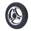 Walker Wheel, 4 Holes Wheelchair Wheel 250mm Alloy Steel Hub for Carts. 
