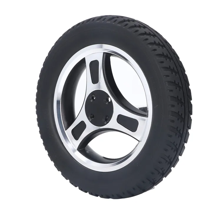 Walker%20Wheel,%204%20Holes%20Wheelchair%20Wheel%20250mm%20Alloy%20Steel%20Hub%20for%20Carts%20-%20Image%203