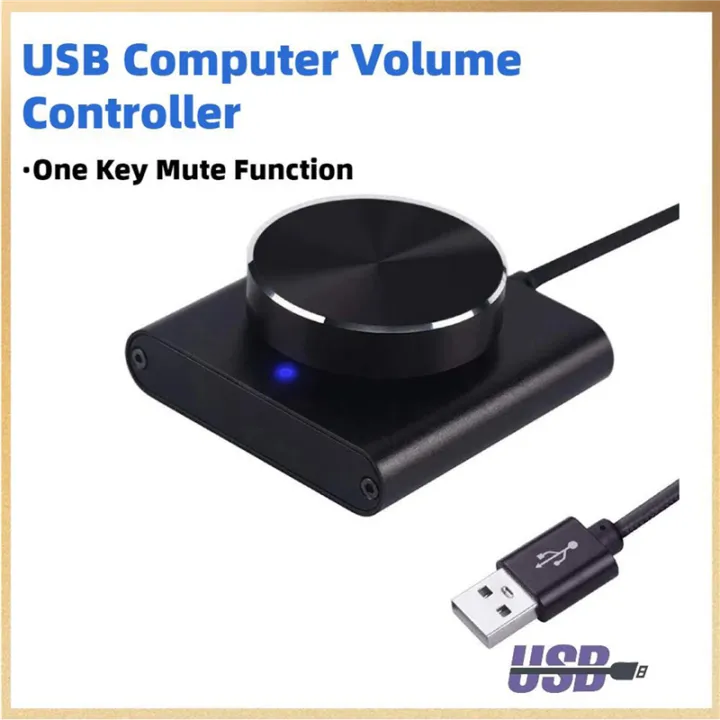 (VDZI) 2X USB Volume Control Lossless PC Computer Speaker Volume ...