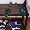 4X Shoe Tree Men Plastic Green. 